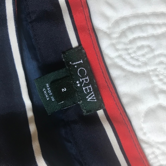 🧡💙 Preppy Striped Skirt - Picture 4 of 7